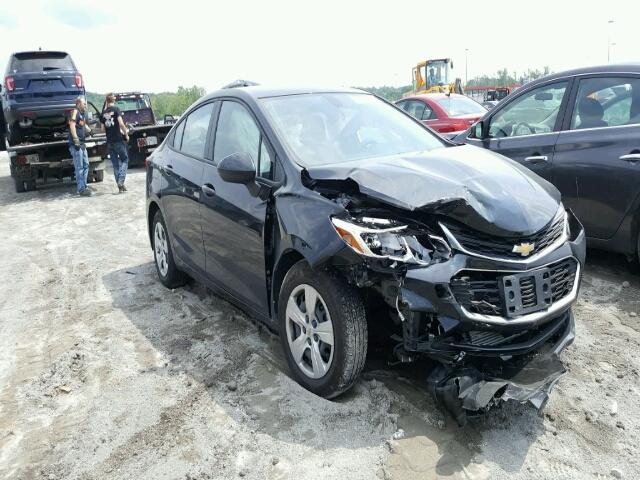 1G1BC5SM8H7169594 - 2017 CHEVROLET CRUZE LS BLACK photo 1