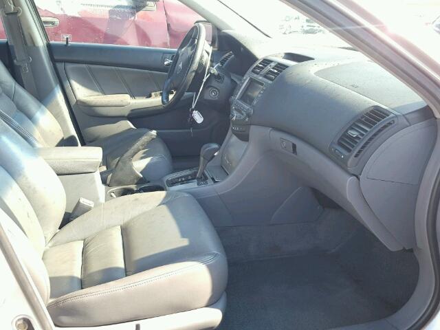 1HGCM56797A044166 - 2007 HONDA ACCORD EX SILVER photo 5