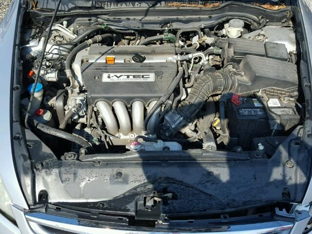 1HGCM56797A044166 - 2007 HONDA ACCORD EX SILVER photo 7