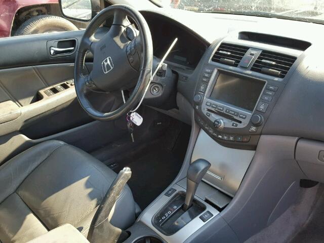 1HGCM56797A044166 - 2007 HONDA ACCORD EX SILVER photo 9