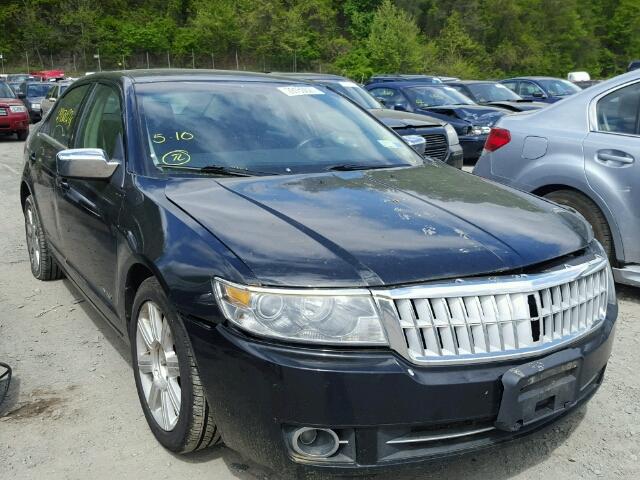 3LNHM28TX8R606124 - 2008 LINCOLN MKZ BLACK photo 1