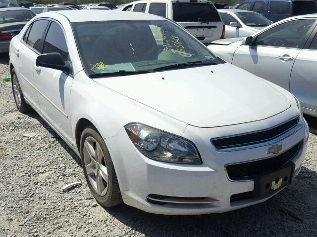 1G1ZG57B694201889 - 2009 CHEVROLET MALIBU LS თეთრი ფოტო 1