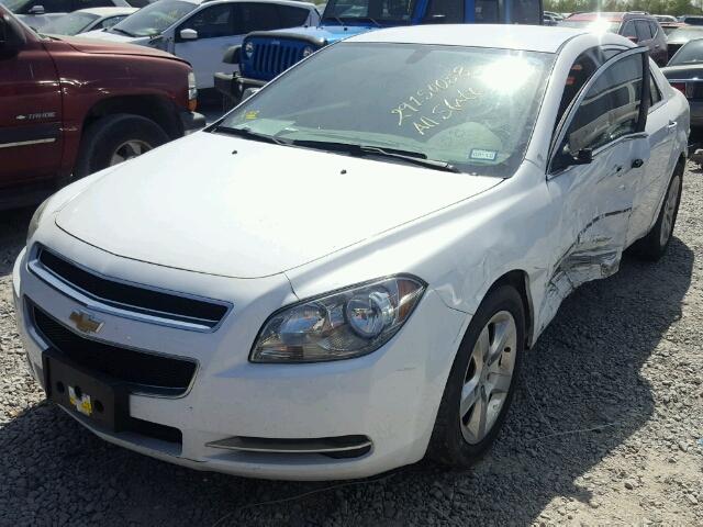1G1ZG57B694201889 - 2009 CHEVROLET MALIBU LS თეთრი ფოტო 2