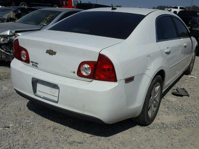 1G1ZG57B694201889 - 2009 CHEVROLET MALIBU LS თეთრი ფოტო 4