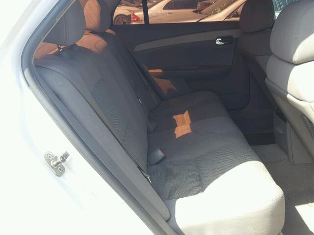 1G1ZG57B694201889 - 2009 CHEVROLET MALIBU LS თეთრი ფოტო 6