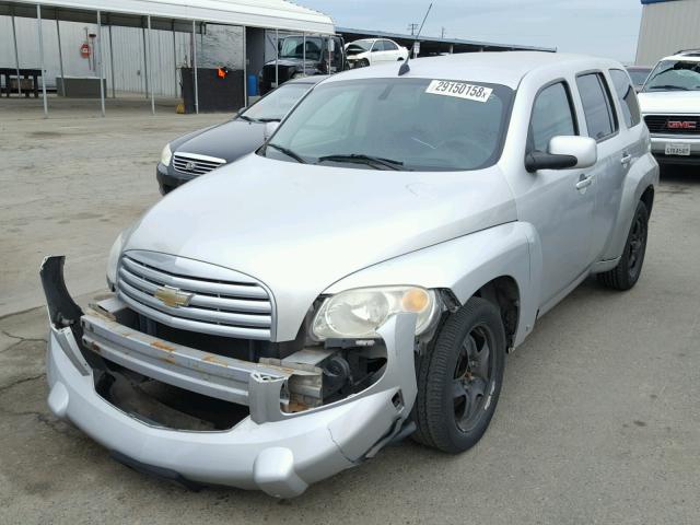 3GNDA23D38S531391 - 2008 CHEVROLET HHR LT SILVER photo 2