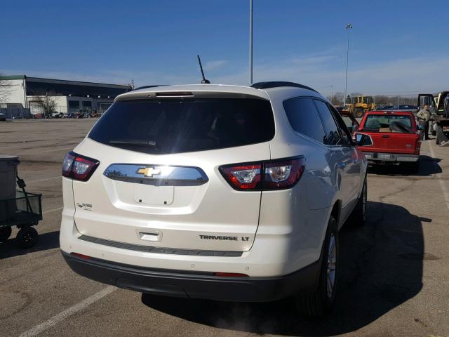 1GNKRJKD9DJ106359 - 2013 CHEVROLET TRAVERSE L WHITE photo 4