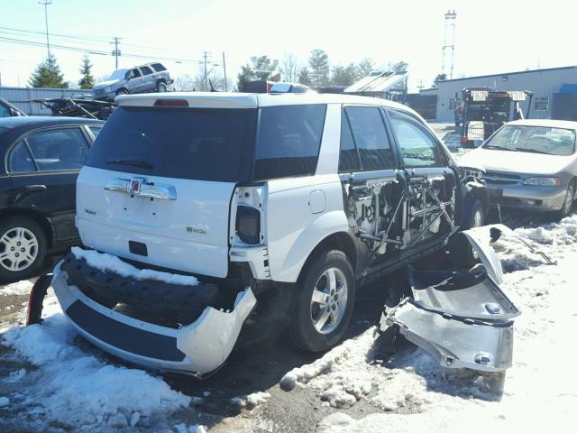 5GZCZ33Z57S864361 - 2007 SATURN VUE HYBRID WHITE photo 4