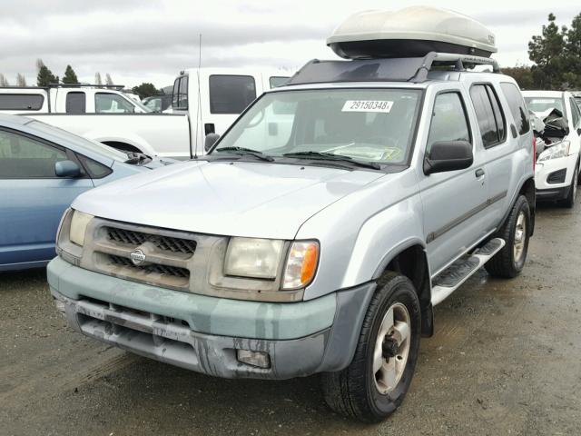 5N1ED28Y91C541754 - 2001 NISSAN XTERRA XE SILVER photo 2