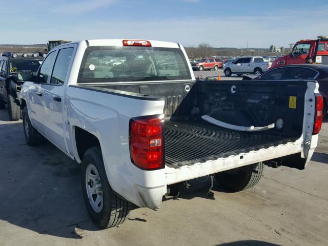 3GCPCPEH6EG289840 - 2014 CHEVROLET SILVERADO WHITE photo 3