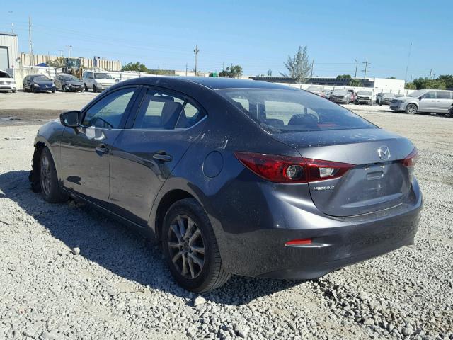 JM1BM1U78G1314106 - 2016 MAZDA 3 SPORT GRAY photo 3