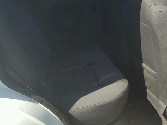 KL1TD66616B599141 - 2006 CHEVROLET AVEO BASE Biały zdjęcie 6