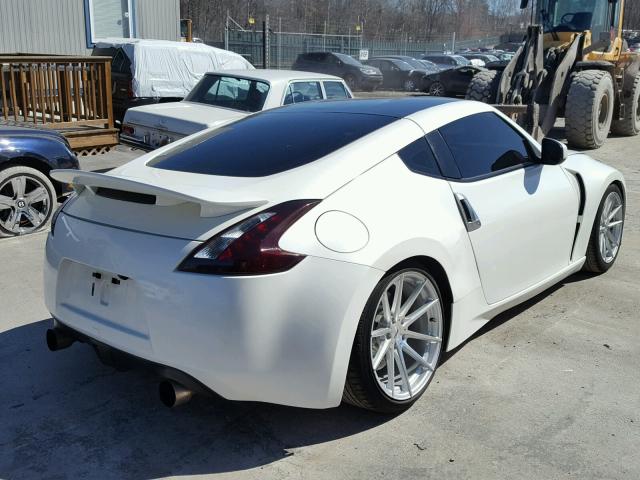 JN1AZ4EH2CM562384 - 2012 NISSAN 370Z BASE WHITE photo 4