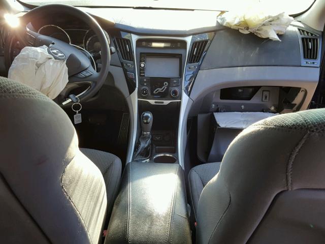 5NPEB4ACXBH256684 - 2011 HYUNDAI SONATA GLS BLUE photo 9