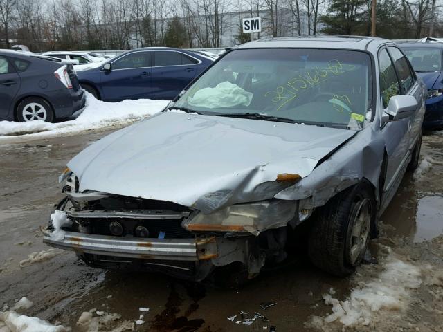 1HGCG16551A021392 - 2001 HONDA ACCORD EX SILVER photo 2