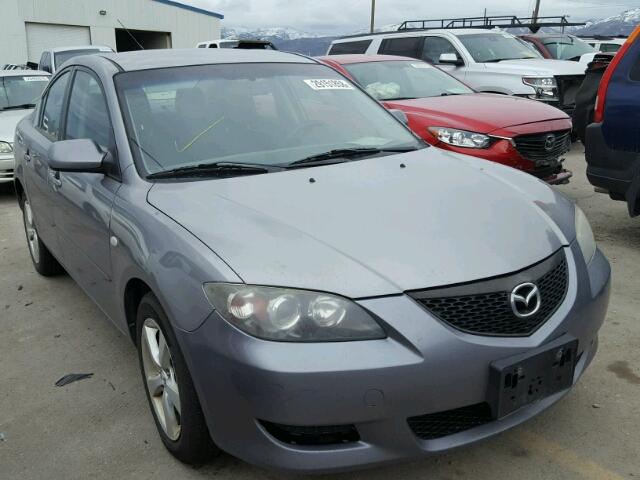 JM1BK12F161497993 - 2006 MAZDA 3 I GRAY photo 1