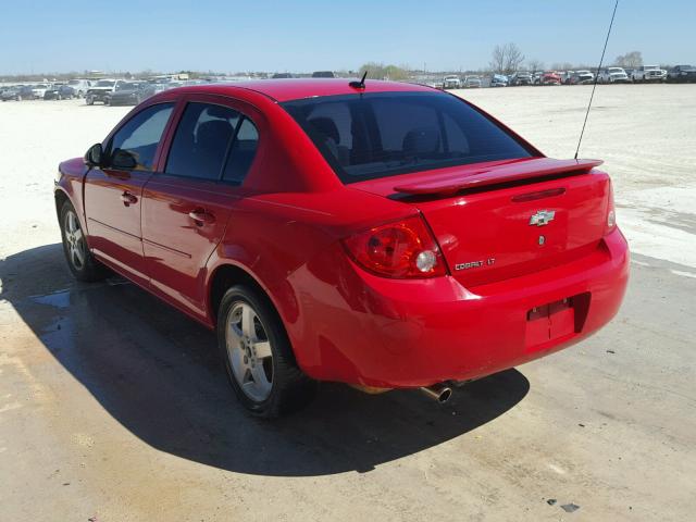 1G1AL58F787159174 - 2008 CHEVROLET COBALT LT RED photo 3