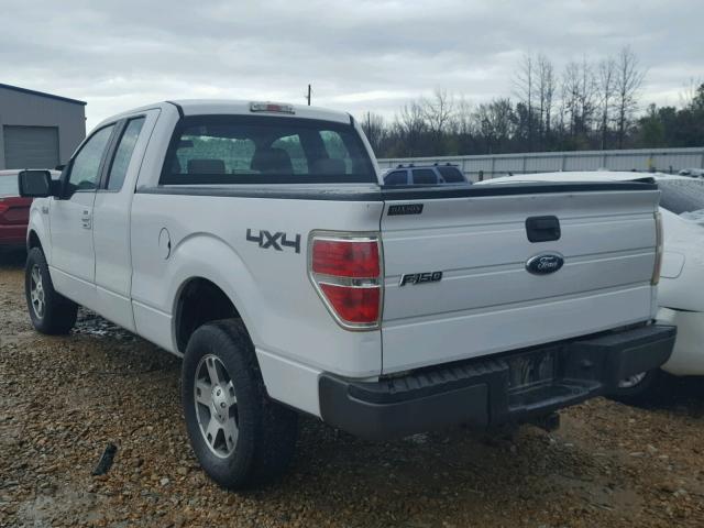 1FTPX14V69FB04718 - 2009 FORD F150 SUPER WHITE photo 3