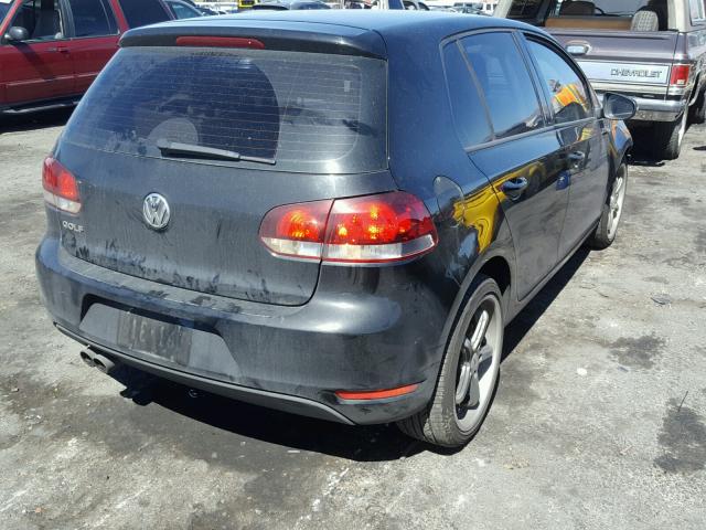 WVWDB7AJ6AW251017 - 2010 VOLKSWAGEN GOLF 黑色 照片 4