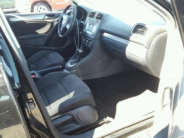WVWDB7AJ6AW251017 - 2010 VOLKSWAGEN GOLF 黑色 照片 5