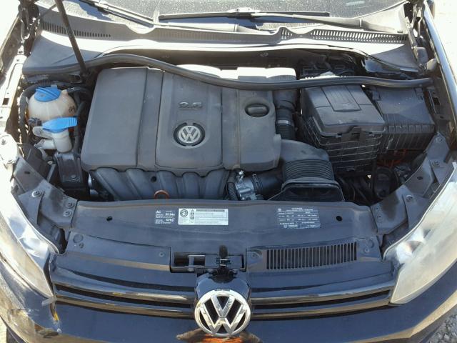 WVWDB7AJ6AW251017 - 2010 VOLKSWAGEN GOLF 黑色 照片 7