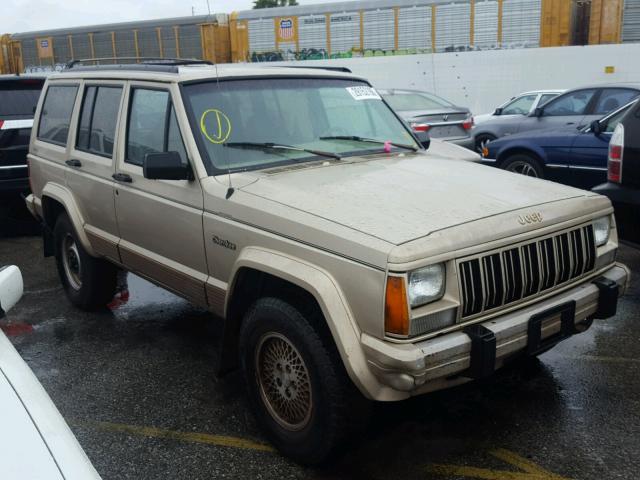 1J4FJ78S5PL541716 - 1993 JEEP CHEROKEE C GOLD photo 1