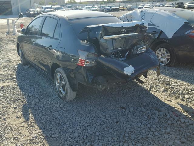 JTDBT923784006698 - 2008 TOYOTA YARIS SILVER photo 3