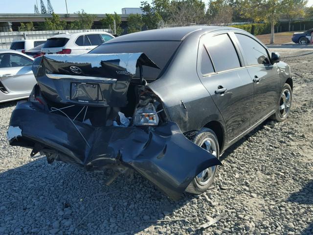 JTDBT923784006698 - 2008 TOYOTA YARIS SILVER photo 4