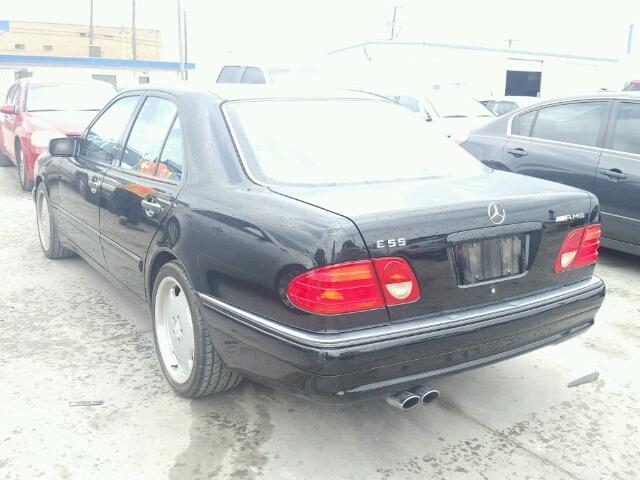 WDBJF74H8XA846438 - 1999 MERCEDES-BENZ E BLACK photo 3