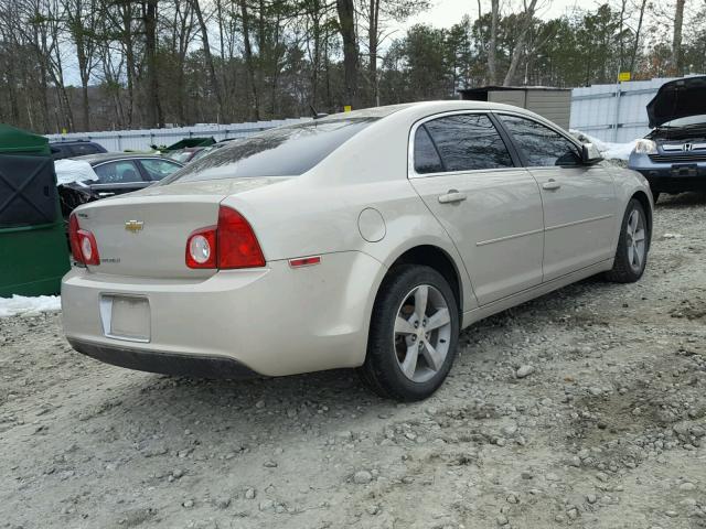 1G1ZC5E11BF129371 - 2011 CHEVROLET MALIBU 1LT 米色 照片 4