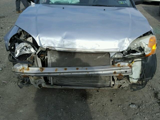 2HGES161X2H598247 - 2002 HONDA CIVIC DX SILVER photo 9