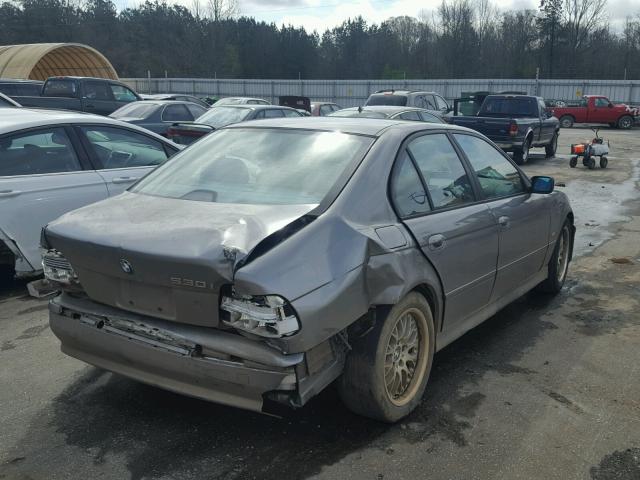 WBADT63402CH94221 - 2002 BMW 530 I AUTO GRAY photo 4