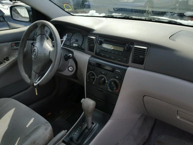 JTDBR32E360091640 - 2006 TOYOTA COROLLA CE SILVER photo 9