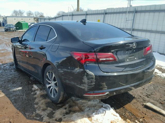 19UUB1F36FA028893 - 2015 ACURA TLX BLACK photo 3