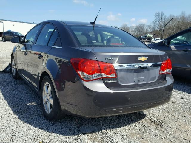 1G1PG5S98B7173237 - 2011 CHEVROLET CRUZE LT GRAY photo 3