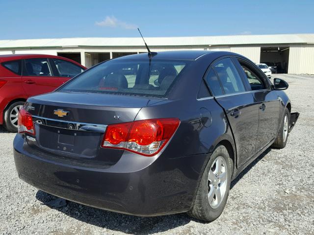 1G1PG5S98B7173237 - 2011 CHEVROLET CRUZE LT GRAY photo 4