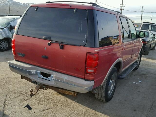 1FMPU18L7XLB44270 - 1999 FORD EXPEDITION RED photo 4