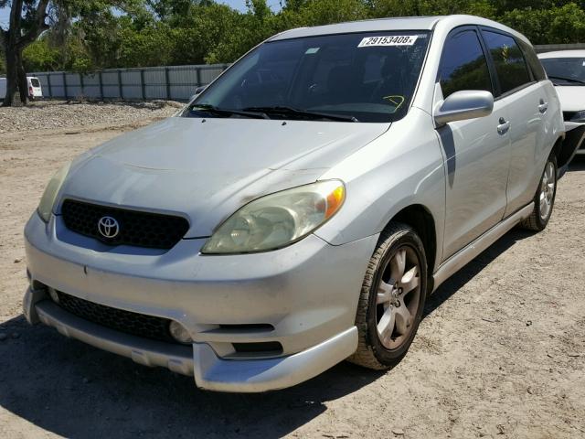 2T1LR38E84C245872 - 2004 TOYOTA COROLLA MA SILVER photo 2