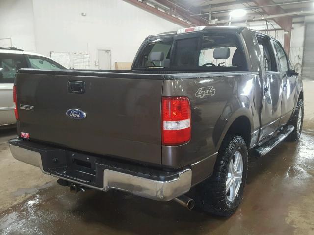 1FTPW14V58FA69669 - 2008 FORD F150 SUPER BROWN photo 4