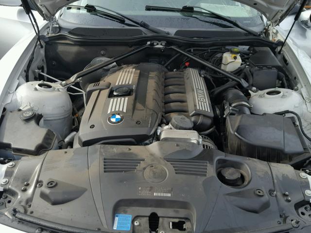 4USBU33578LW76097 - 2008 BMW Z4 3.0 SILVER photo 7