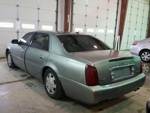 1G6KD54Y45U142848 - 2005 CADILLAC DEVILLE GREEN photo 3