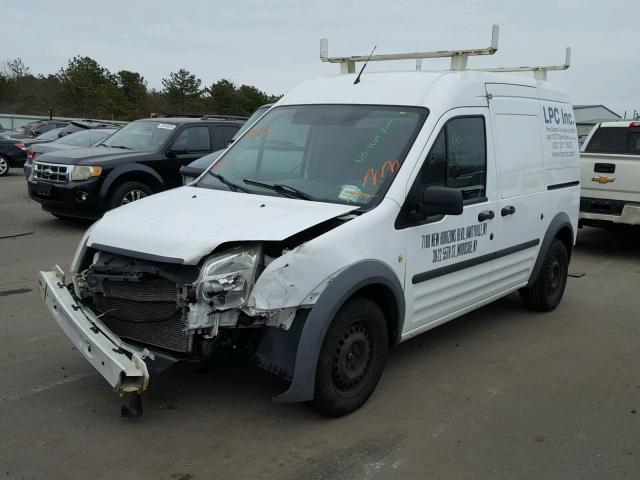 NM0LS7ANXDT145767 - 2013 FORD TRANSIT CO WHITE photo 2