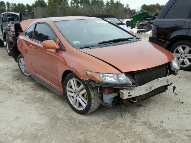 2HGFG11616H554894 - 2006 HONDA CIVIC LX ORANGE photo 1