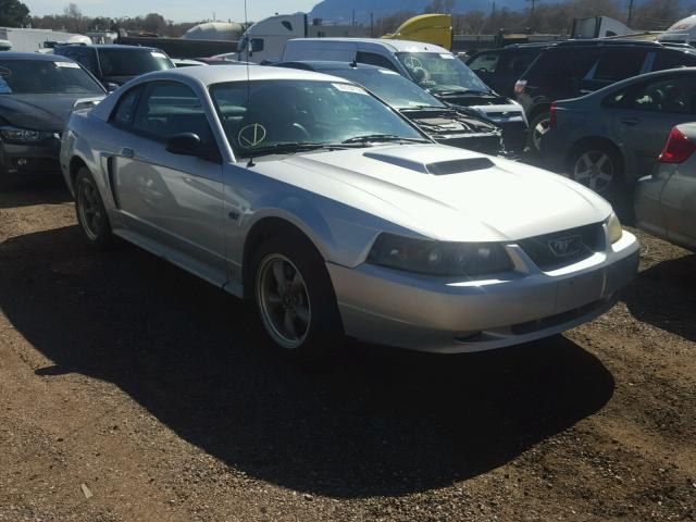1FAFP42X01F105861 - 2001 FORD MUSTANG GT SILVER photo 1