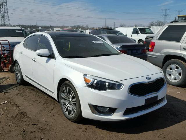 KNALN4D71E5152793 - 2014 KIA CADENZA PR WHITE photo 1