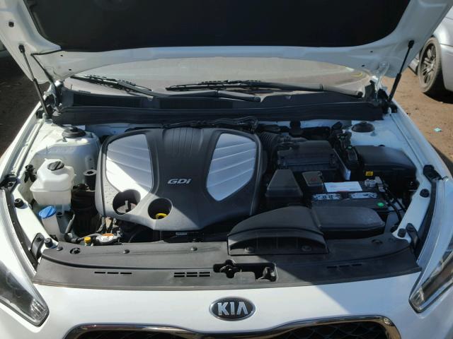 KNALN4D71E5152793 - 2014 KIA CADENZA PR WHITE photo 7