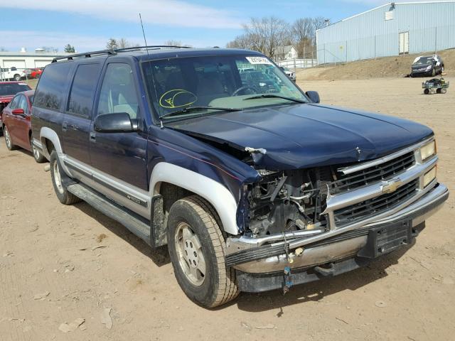 1GNFK16K6SJ458696 - 1995 CHEVROLET SUBURBAN K BLUE photo 1