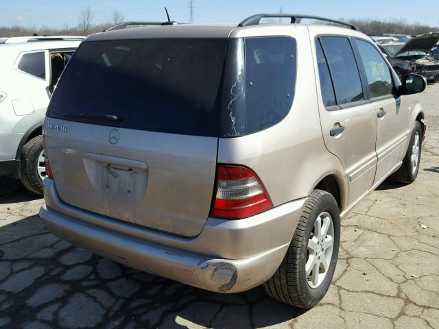 4JGAB72E61A221819 - 2001 MERCEDES-BENZ ML 430 米色 照片 4