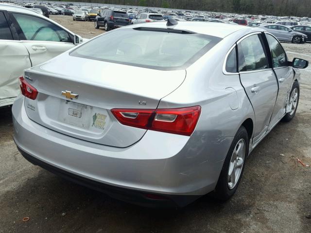1G1ZB5ST9GF327356 - 2016 CHEVROLET MALIBU LS Gümüş foto 4