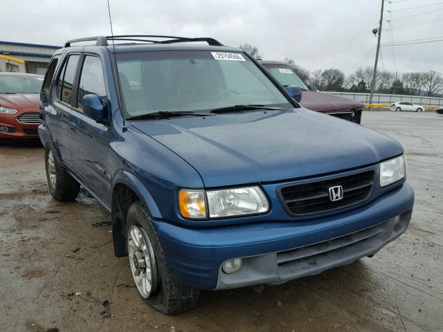 4S6DM58W5Y4418783 - 2000 HONDA PASSPORT E BLUE photo 1